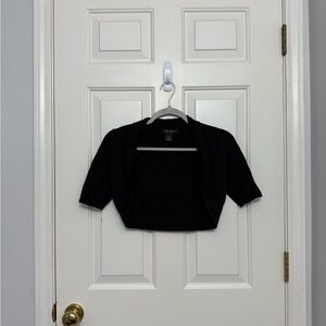 White House Black Market Elegant Black Cardigan